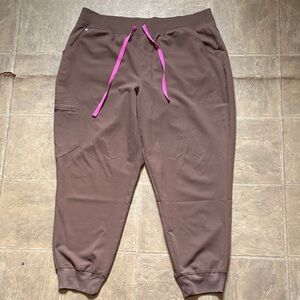Figs Taupe Zamora Joggers XXL Petite